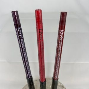 NYX Slide On Lip Pencil/Liner Bundle